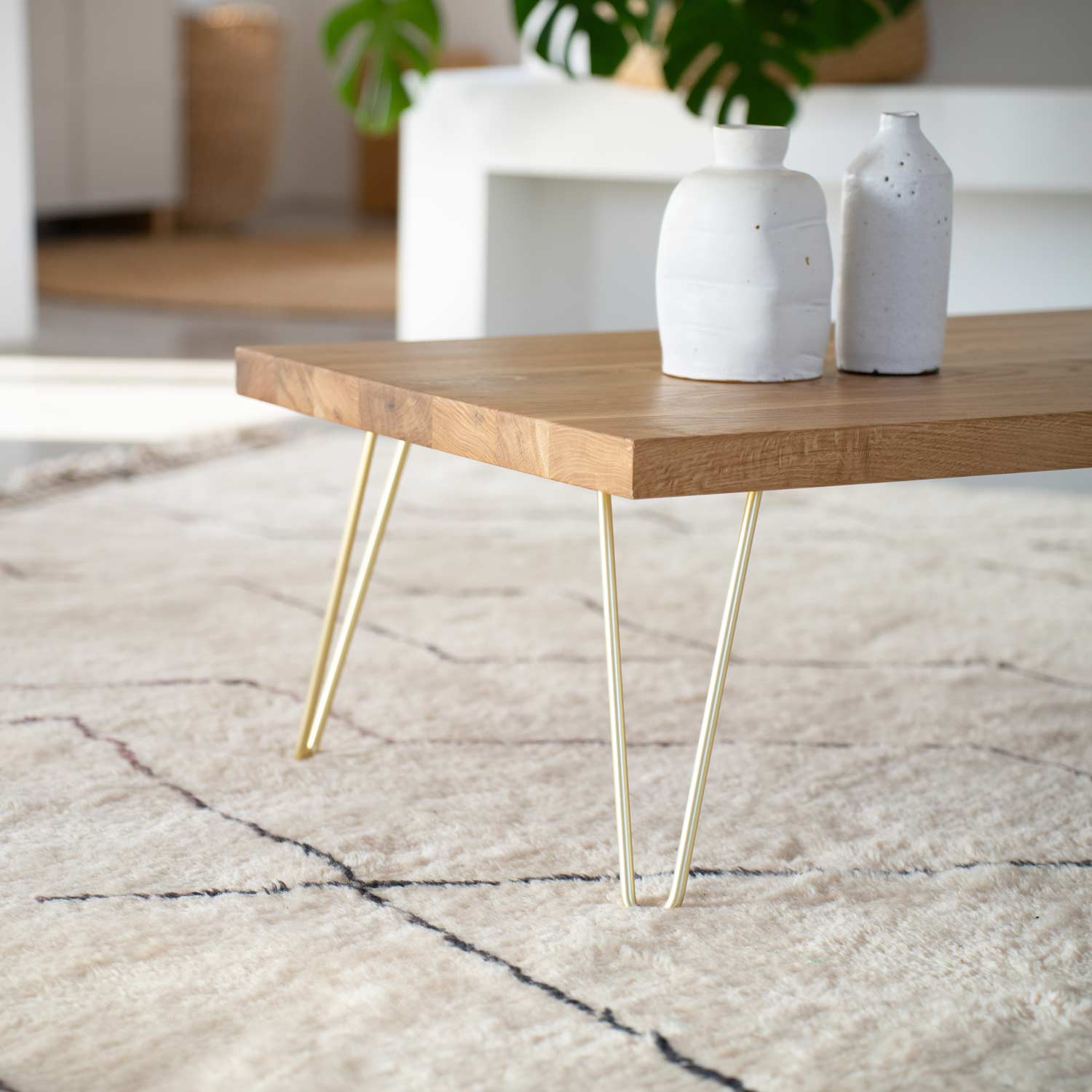 25cm Hairpin Legs - Low Coffee Table