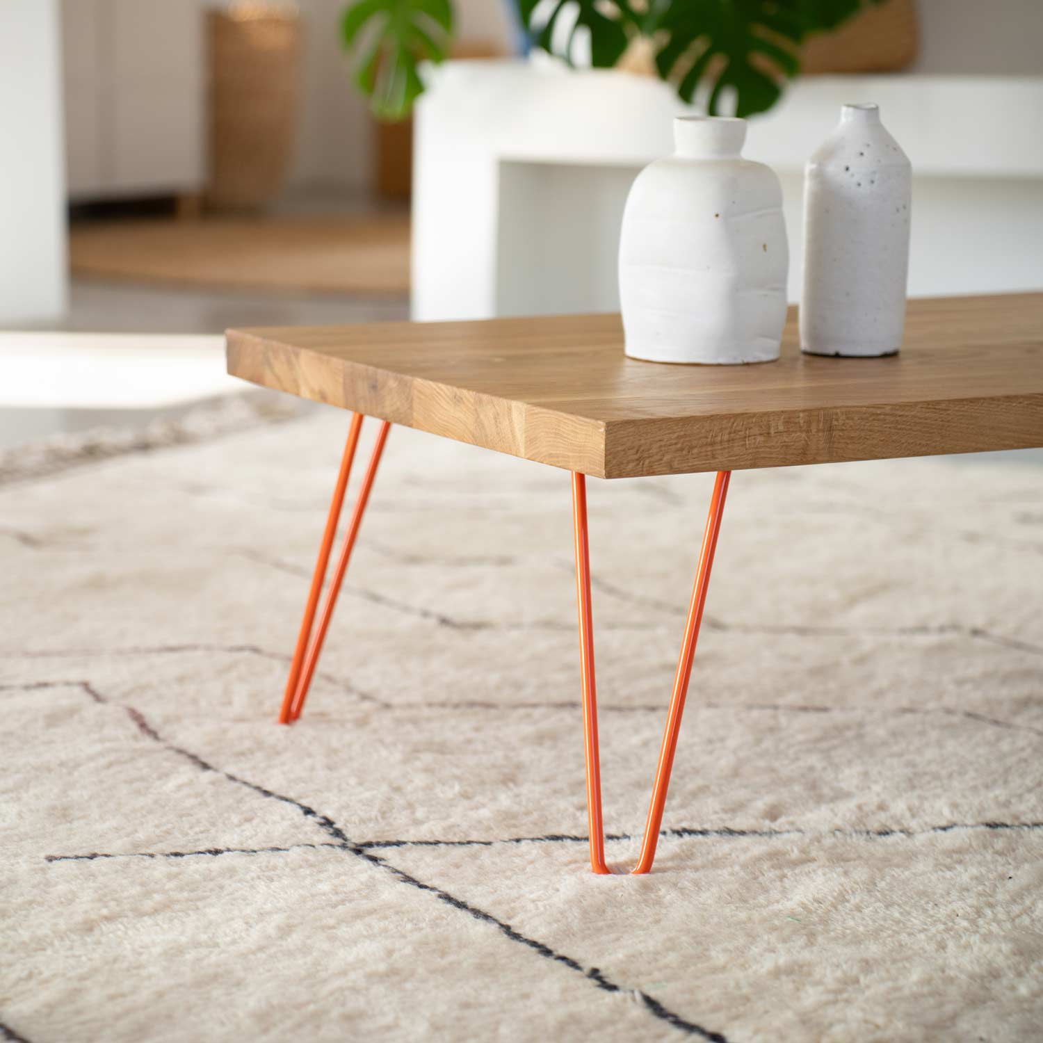 25cm Hairpin Legs - Low Coffee Table