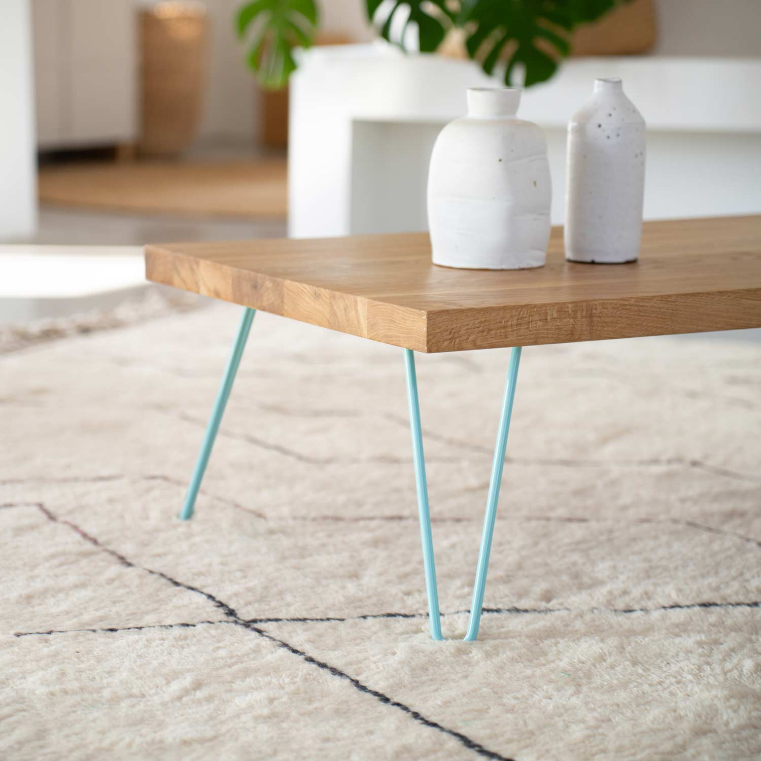 25cm Hairpin Legs - Low Coffee Table