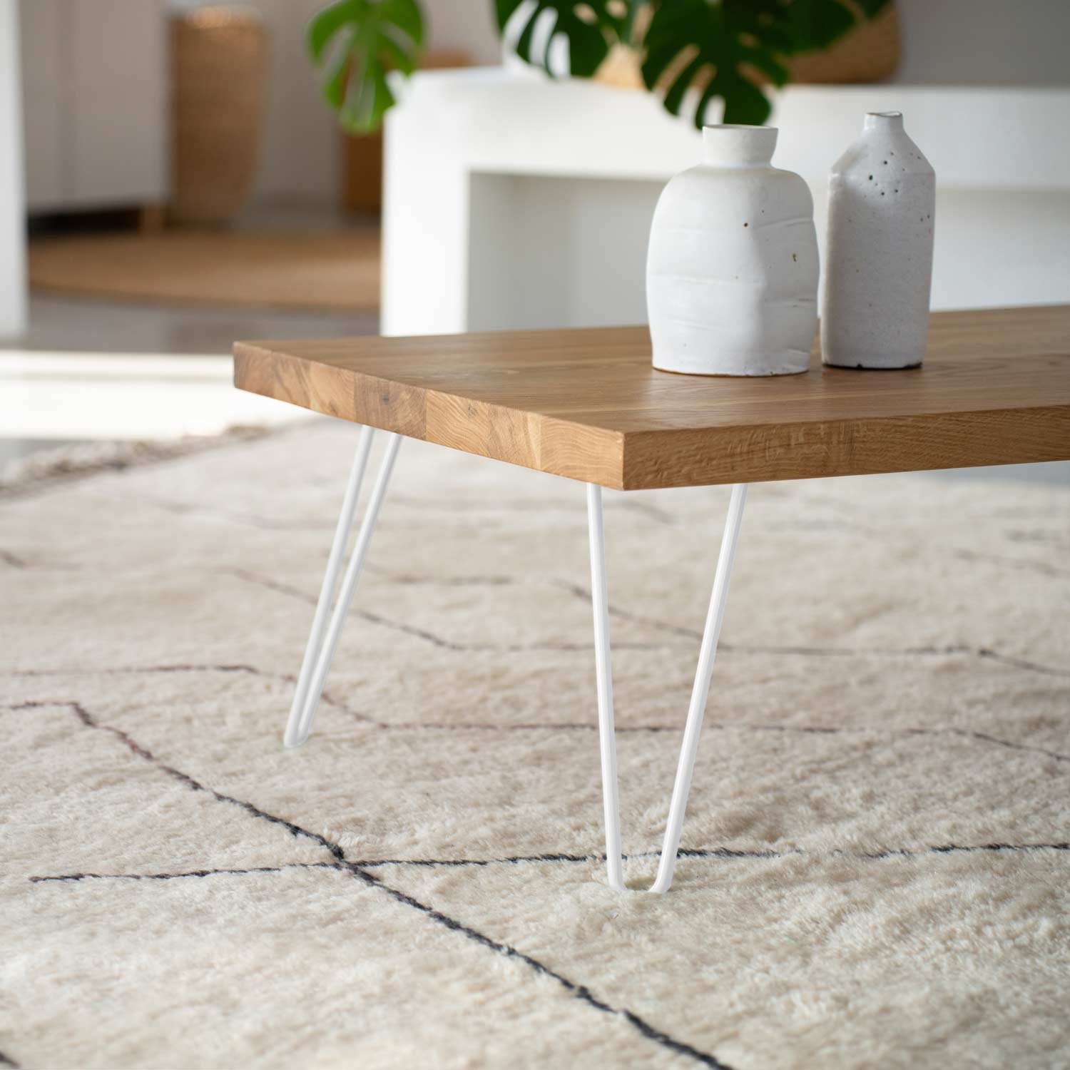 25cm Hairpin Legs - Low Coffee Table