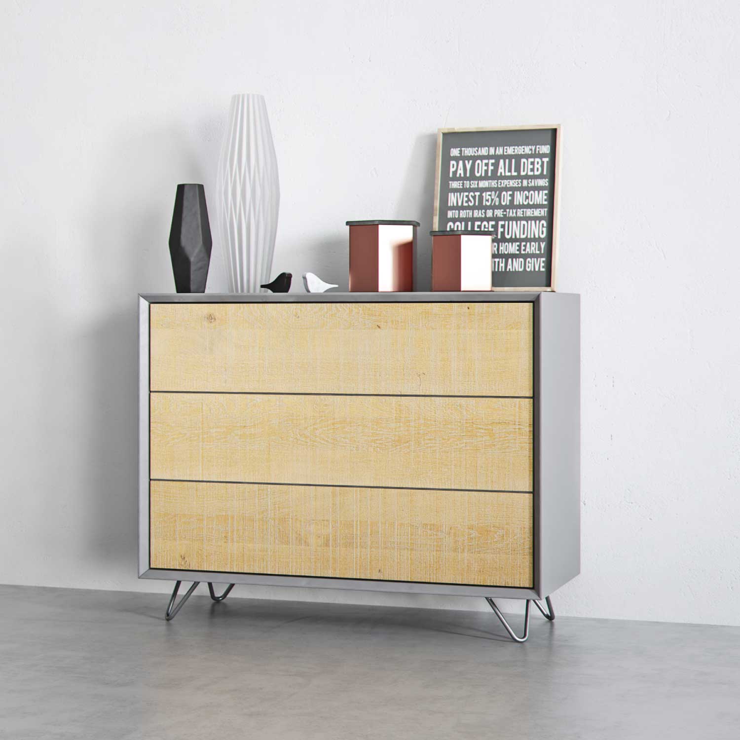 Hairpin legs dresser hotsell