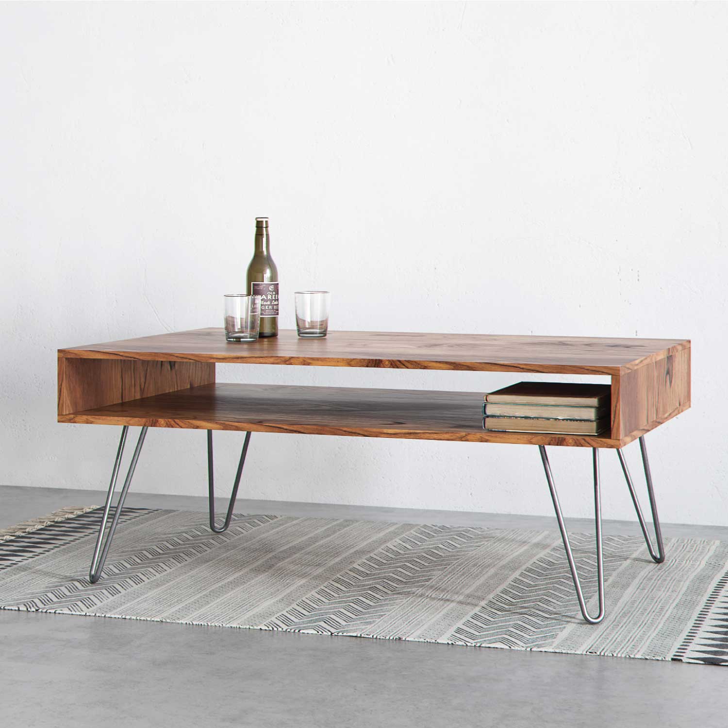 Hairpin shop coffee table