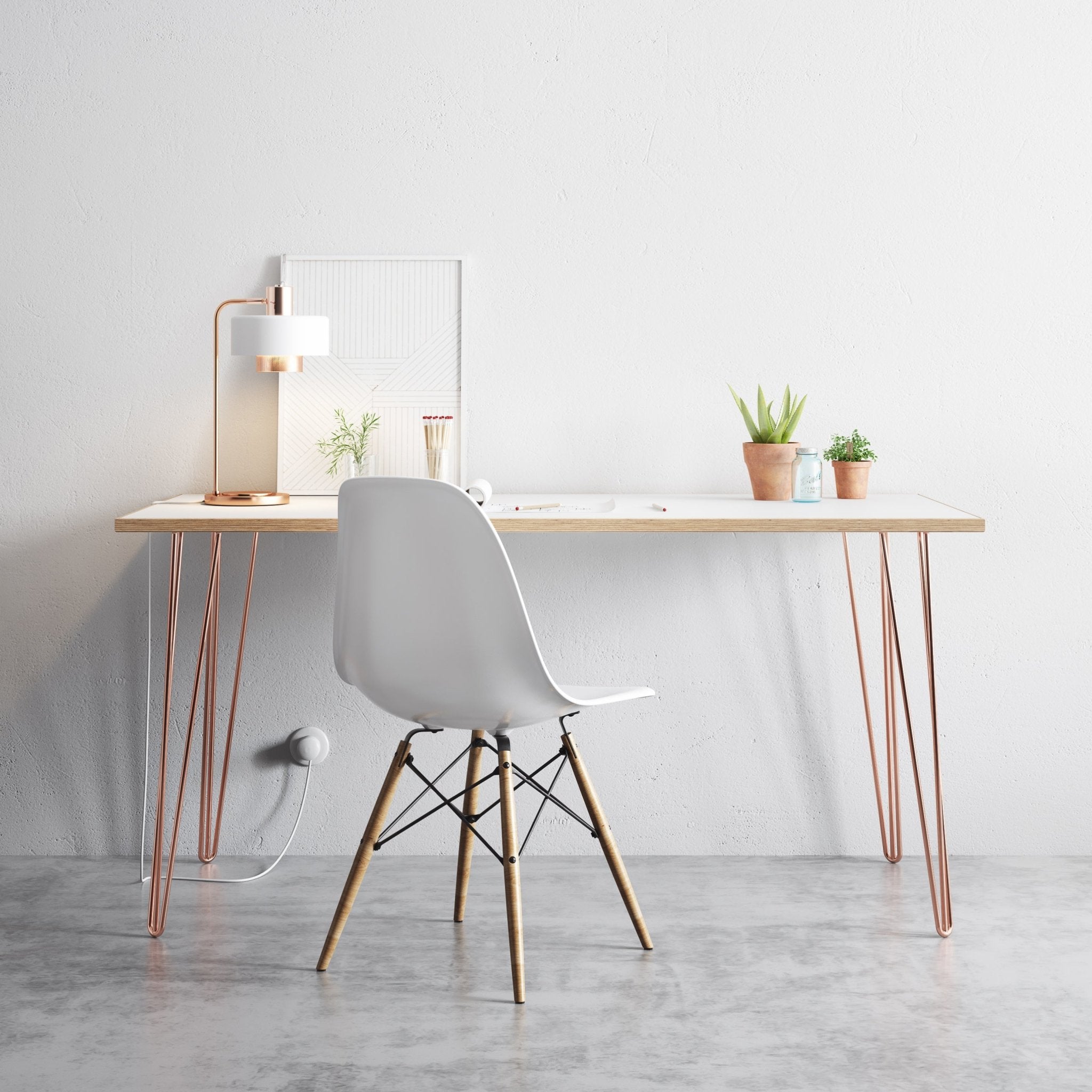 Bobby pin store table legs